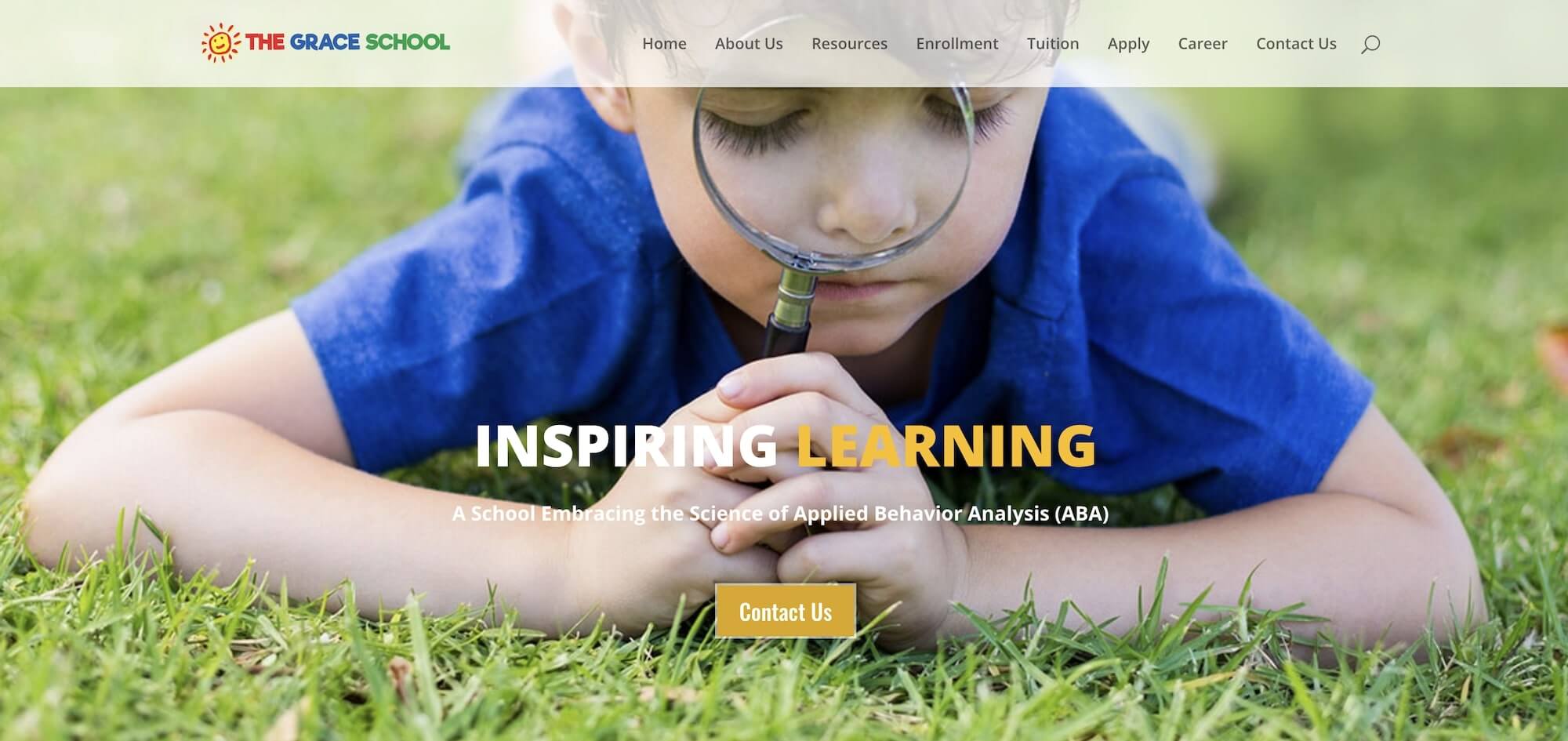 The Grace School homepage