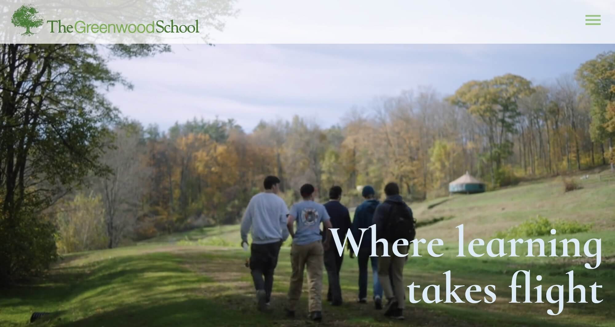 The Greenwood School homepage