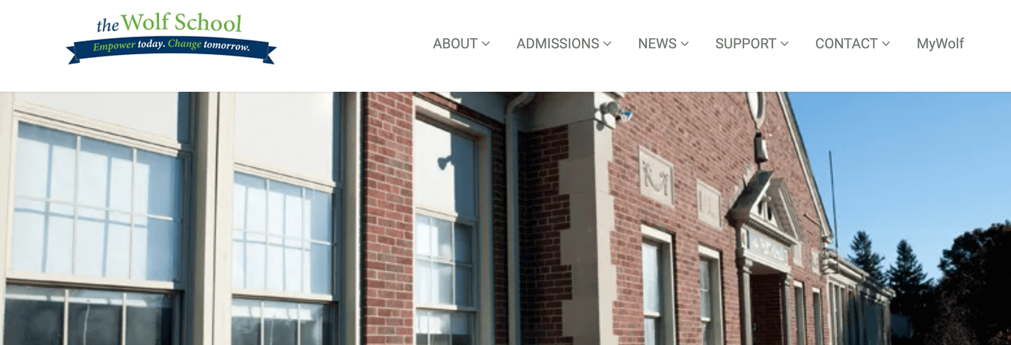 The Wolf School homepage