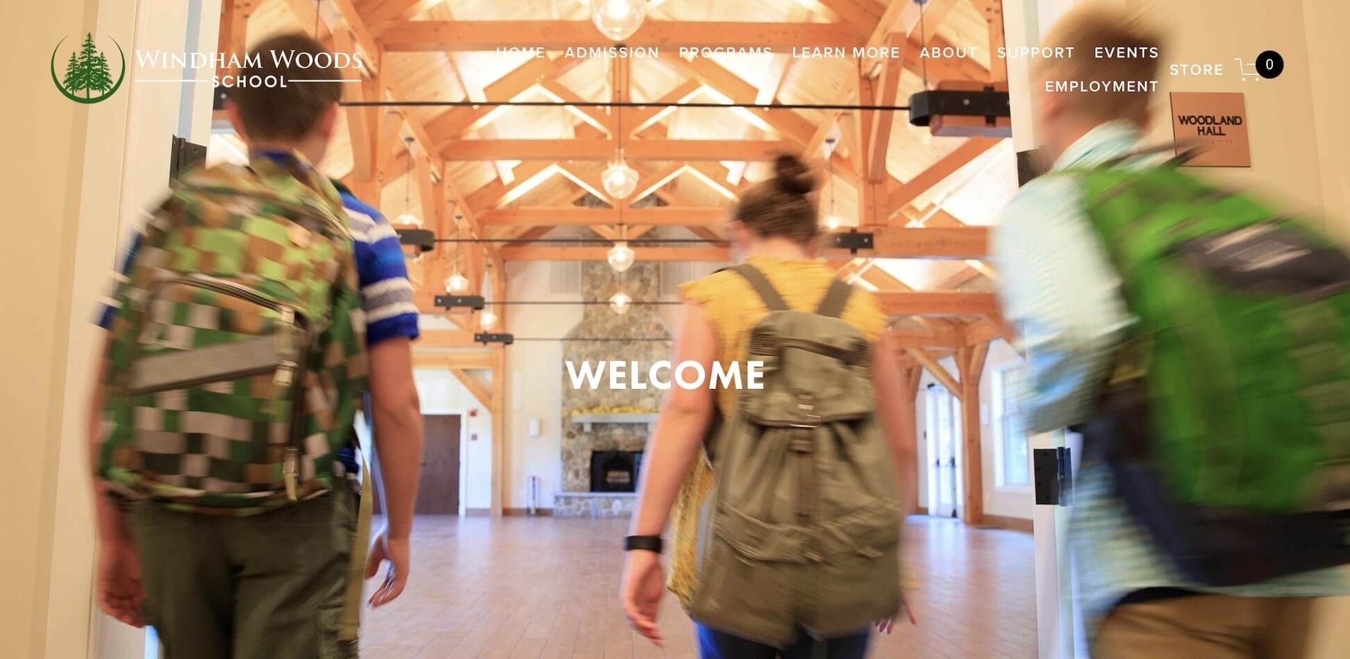 Windham Woods School homepage