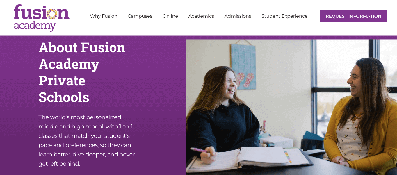 About Fusion Academy