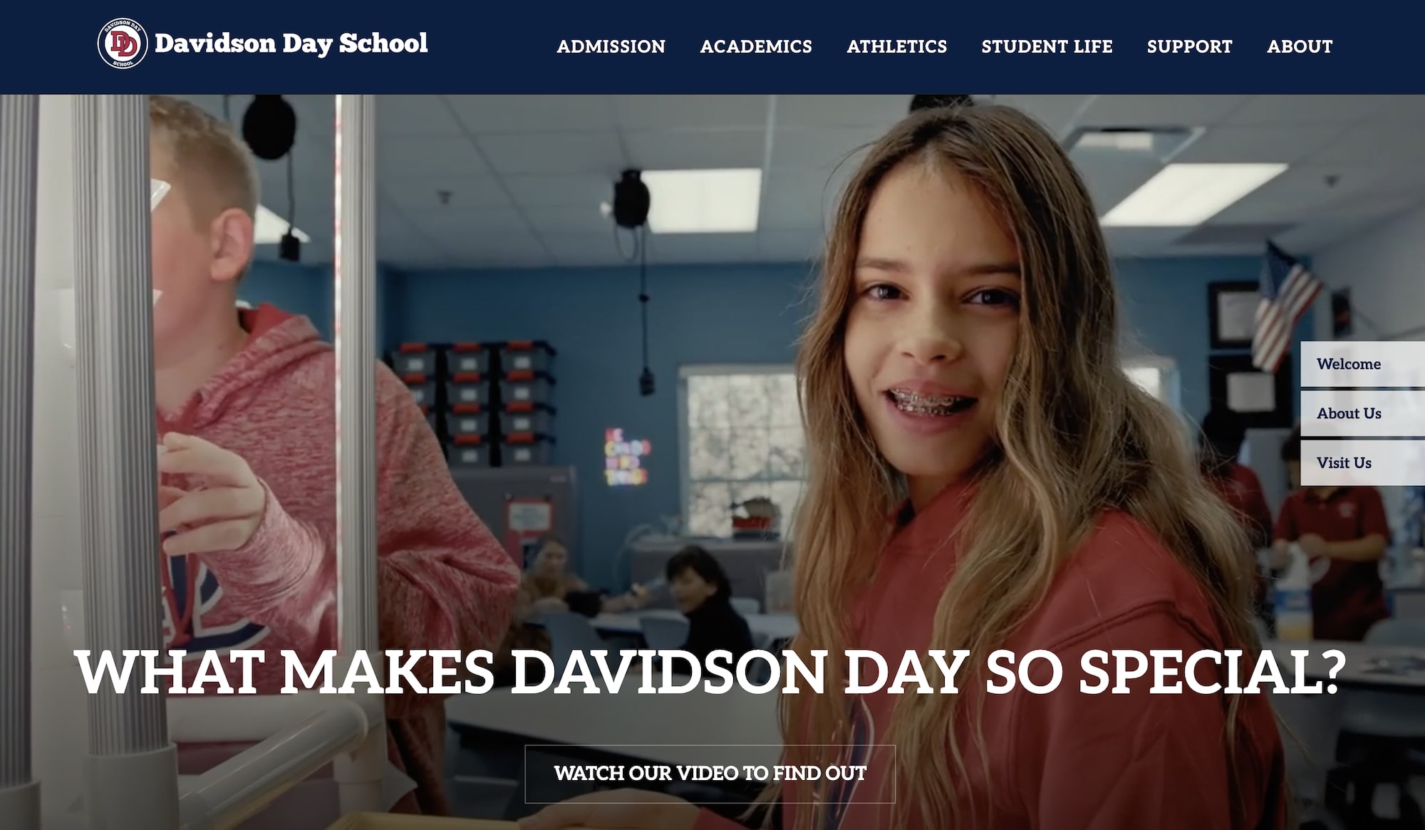 Davidson Day School homepage