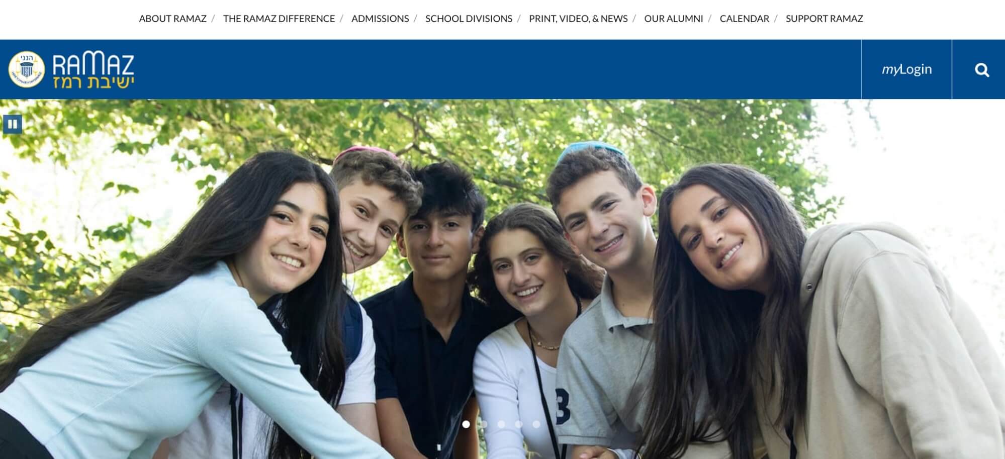 Ramaz School homepage