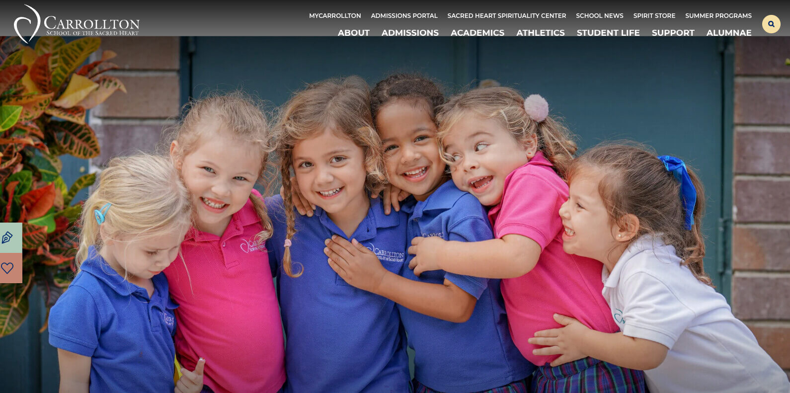 Carrollton School of the Sacred Heart homepage