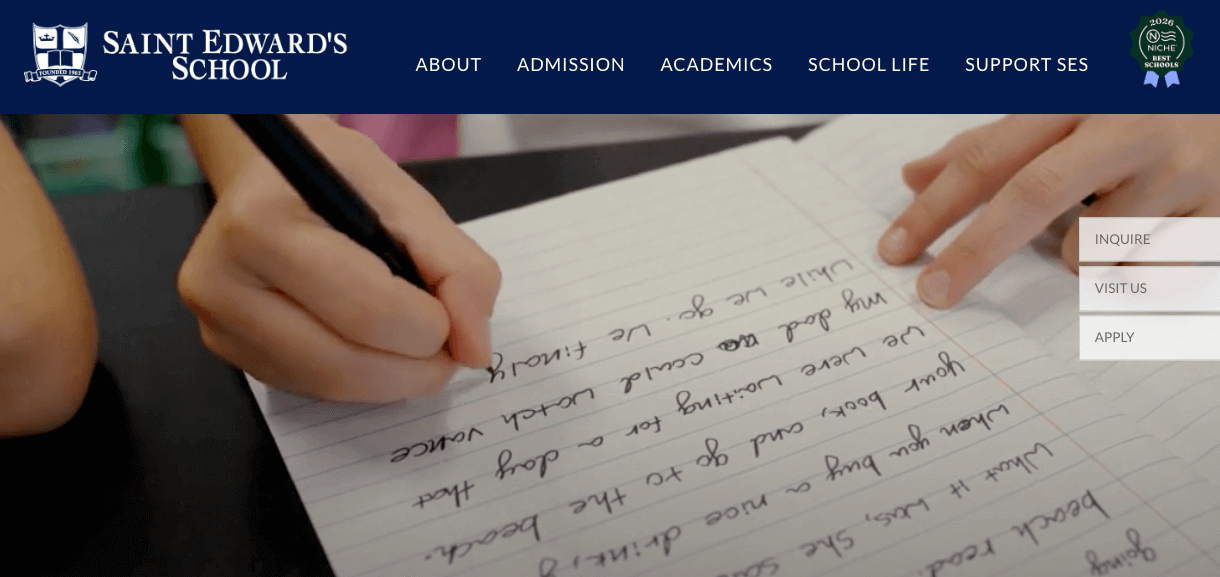 Saint Edward's School homepage