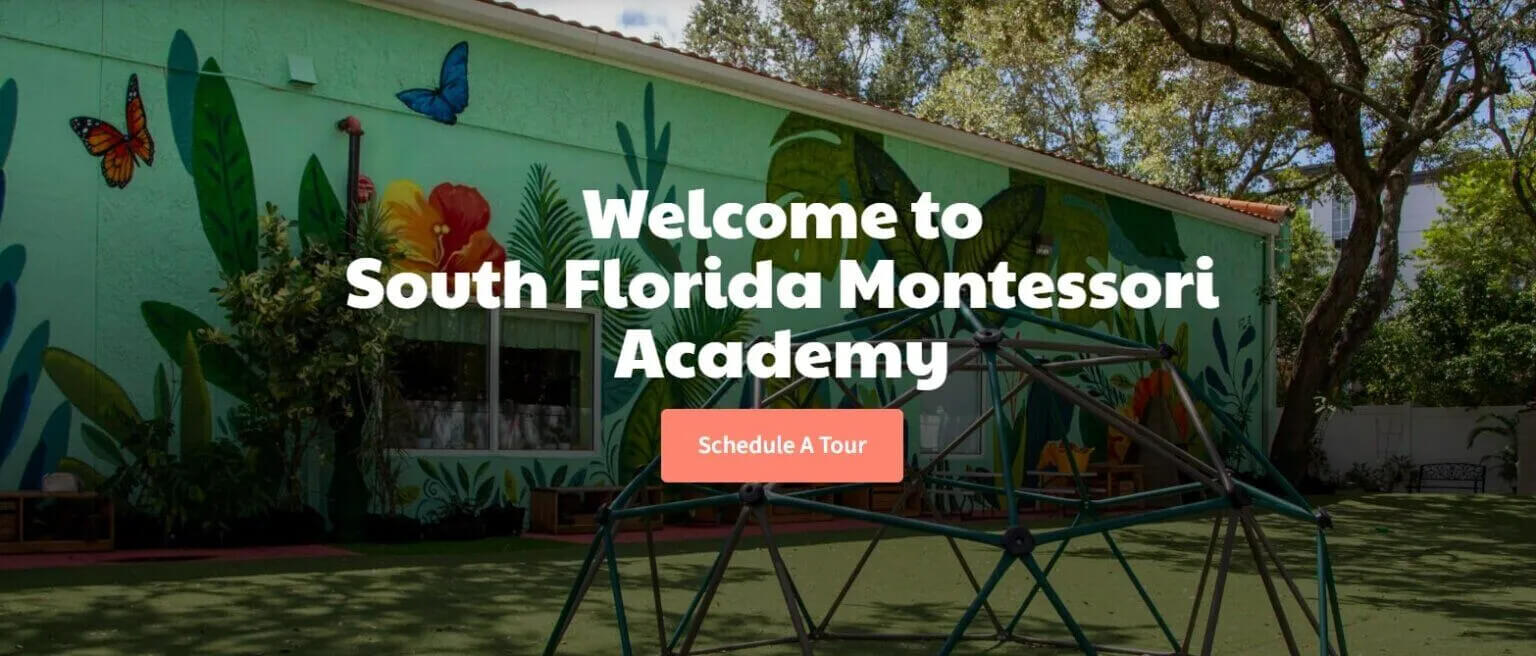 South Florida Montessori Academy homepage