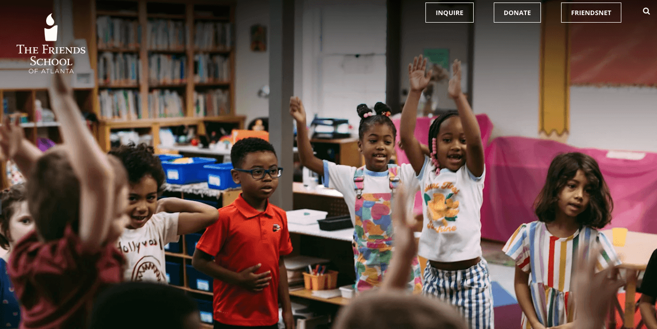 The Friends School of Atlanta homepage
