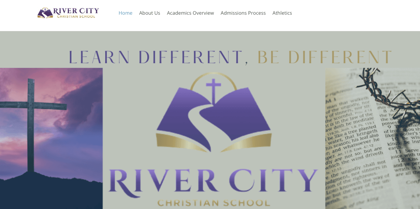 River City Christian School homepage