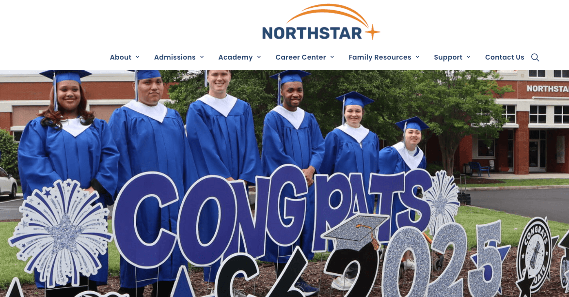 Northstar Academy homepage