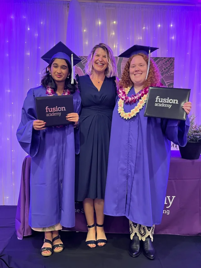 Congratulations to our incredible Fusion Academy Folsom Class of 2025! 🎓

A few weeks ago, we proudly celebrated our 8th graders at our Middle School Promotion! For our high school graduates, we joined forces with our Fusion Pleasanton and Fusion Walnut Creek families for an unforgettable graduation ceremony. 💜

We are so proud of our students and all they’ve achieved. Their hard work, heart, and tremendous social, emotional, and academic growth have been inspiring every step of the way. We can’t wait to see all the amazing things they’ll accomplish next! 🌟

#FusionAcademy #Classof2025 #Graduation #Folsom #MiddleSchool #HighSchool #Summer #Gratuates