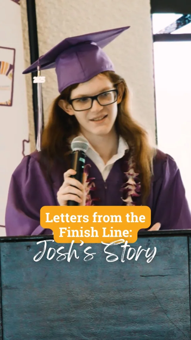 Progress over perfection 💜 At Josh's old school with 35 kids in a class, no one had the time to say, "Just submit it. It doesn't have to be perfect." But at Fusion, someone finally did. And that changed everything.

In his Letter from the Finish Line, Josh @fusionacademy__scottsdale reflects on how Fusion helped him move past the pressure of perfection and start making real progress — with support, encouragement, and someone in his corner every step of the way.

At Fusion, students aren't expected to be perfect. With 1-to-1 personalized instruction, we meet students where they're at. This is where the real growth happens 🌱

Josh, thank you for sharing your story and showing others what progress really looks like 🎓

#fusionacademy #classof2025 #education #learndifferently