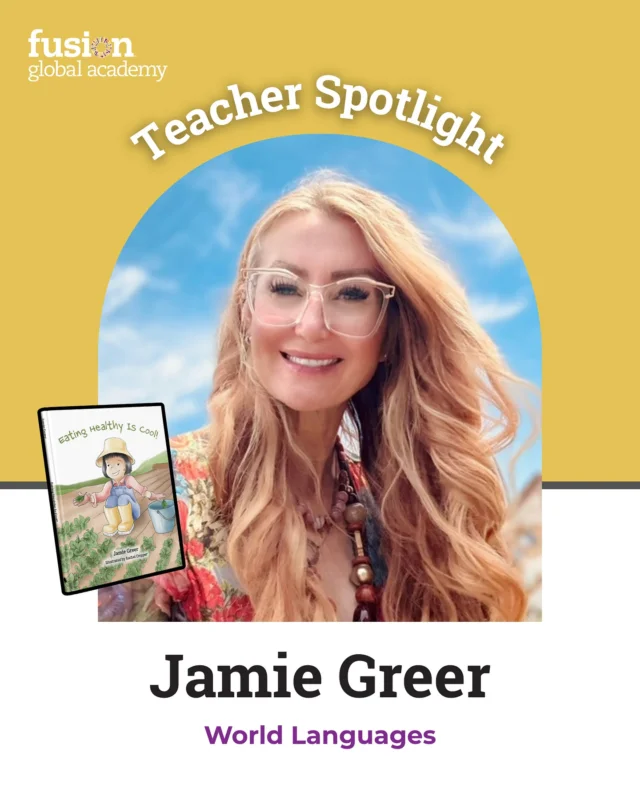 🌟 From author to educator, Dr. Jamie Greer’s journey is one of passion, purpose, and inspiration. 📚✨ At Fusion Global Academy, she brings that same energy to her students—empowering them to embrace languages, cultures, and confidence in learning. 🌍💬

#FusionGlobalAcademy #TeacherSpotlight #EducationJourney #globallearning