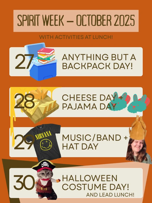 Ready set for Spirit Week! #costumes #schoolfun