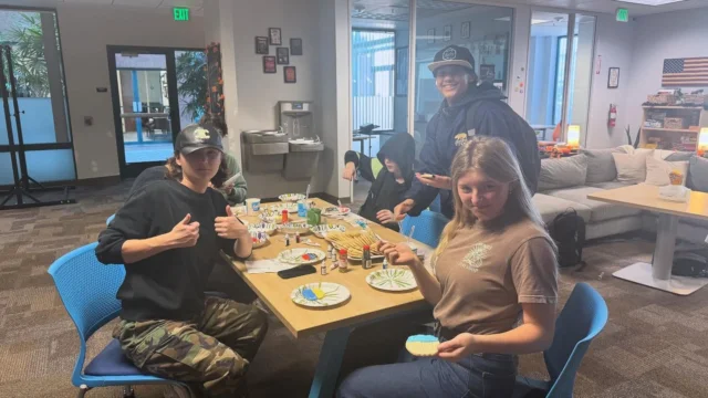 We’re decorating cookies for Halloween 🎃 👻 #fusionacademy