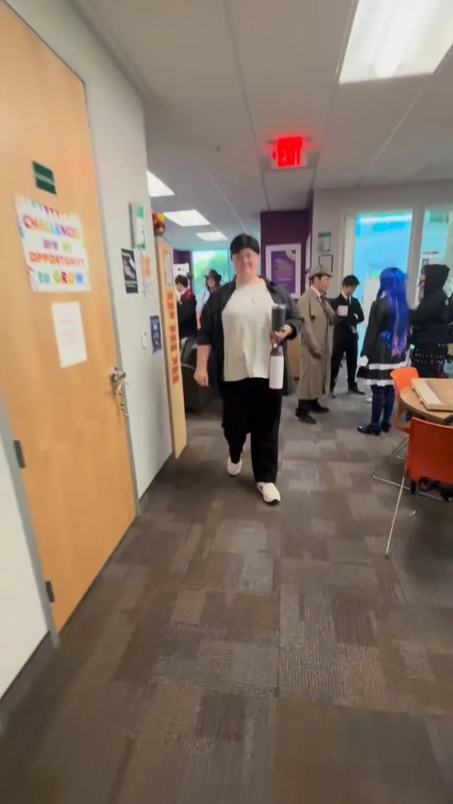 Some seriously spooky looks around campus today! 👻🎃
#HalloweenVibes #SpookySeason #BooCrew #CostumeGoals #HauntedCampus #HappyHalloween