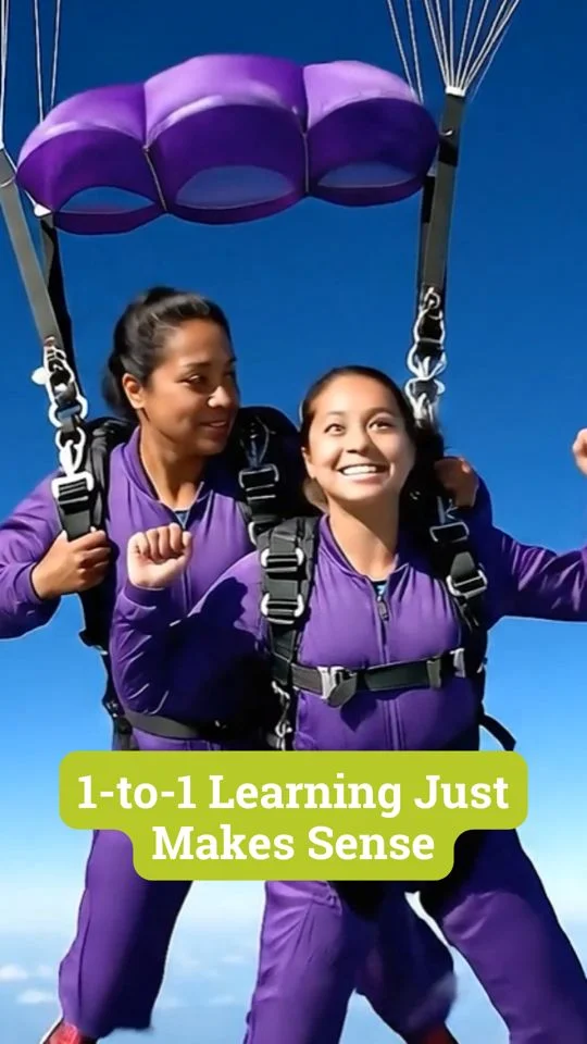 POV: you’re about to skydive, but there are 30 people strapped to you. Sounds ridiculous, right?

That’s what learning in a crowded classroom can feel like. One teacher, 30 students... all moving at different speeds, with different needs and goals.

At Fusion, we flipped the model. Classes are just one student and one teacher, moving at the pace that’s right for them. Because learning should feel freeing, not crowded.

1-to-1 just makes sense. 

👉Comment ONE to learn more about personalized education at Fusion!

#fusionacademy #education #learndifferently #personalizedlearning