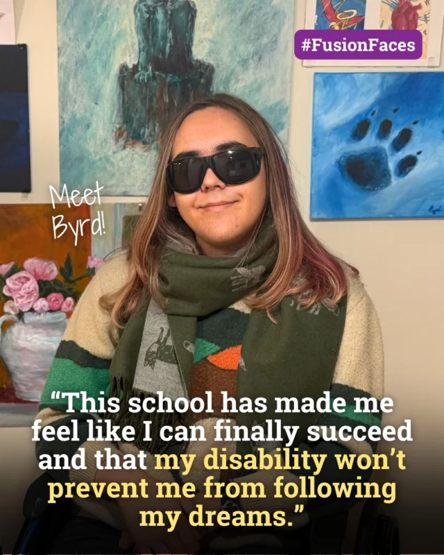 Byrd spent years in schools that didn’t see their potential. But at @fusionfairfield, they found a place that built their confidence instead of limiting it 💡

From winning the national poetry contest to preparing to study art in Dublin, Byrd’s story is proof of what happens when a student is truly supported.

We’re very proud of you, Byrd! We can’t wait to see where the next chapter takes you.

Learn more about how Fusion helps students realize their full potential at the link in our bio 💜

#fusionacademy #fusionfaces #education #studentsuccess