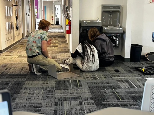 Students + Staff = Teamwork Makes the Dream Work! 💧🔧💚
Shoutout to E, who teamed up with Chynna and Angus to help repair our hydration station on campus! Together, they worked hard to get our water fountain back up and running so everyone can enjoy fresh, clean water again.
We love seeing this kind of collaboration, problem-solving, and real-world engineering in action. Huge applause for our ingenious students—and especially for women in STEM! 💪✨
E, we absolutely adore you, girlie!♻️🔩

#FusionAcademySantaBarbara #WomenInSTEM #StudentSpotlight #CampusLife #EngineeringInAction #STEMEducation #FutureEngineers #PrivateSchoolLife #SBStudents #HandsOnLearning #FusionFamily #Teamwork